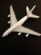The Emirates A-380 superjumbo.
