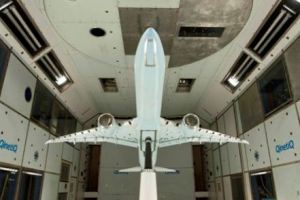 Wind-tunnel testing will last about five months.