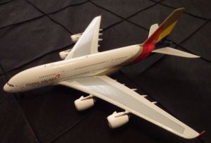 The Asiana A380 (from my collection).