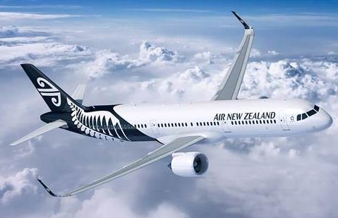 The Airbus A321neo in Air New Zealand livery. Airbus photo.