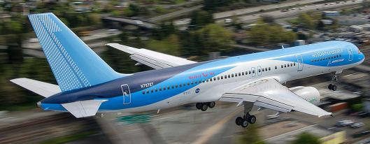 Boeing’s ecoDemonstrator 757