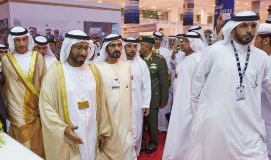 At the UAE Space Agency pavilion.